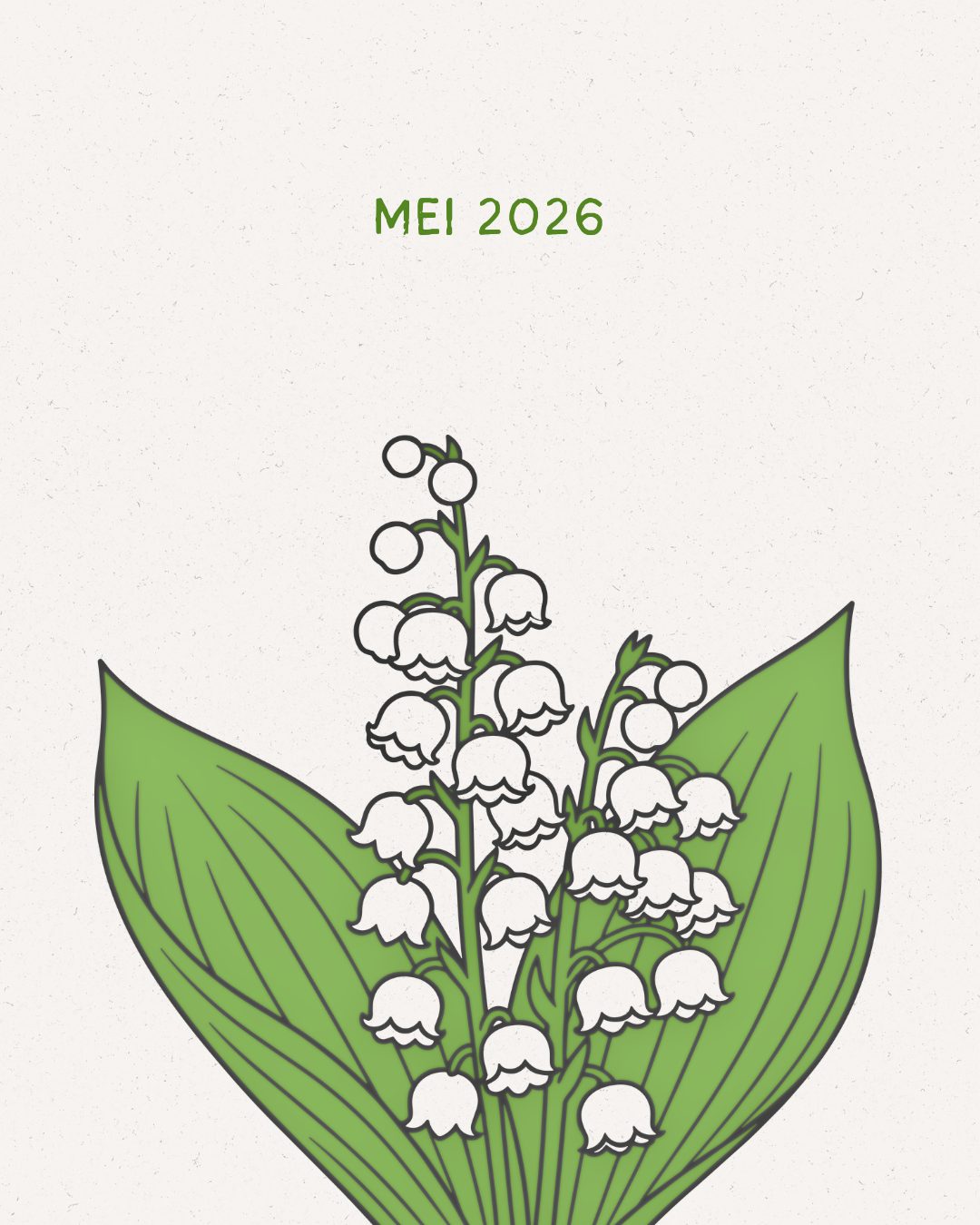 Mei, sluitingsdagen
